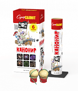 Фестивальные шары "Канонир" (1,75"х6) СС6100