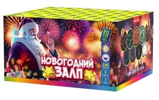 Фейерверк "Новогодний залп" JF MC25-100/01